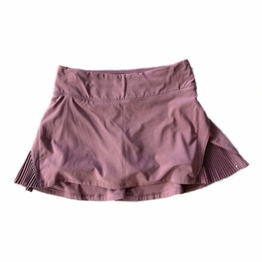 Lululemon Play Off the Pleats Women’s Size 2 Skirt Skort in Vintage Mauve - Picture 2 of 14